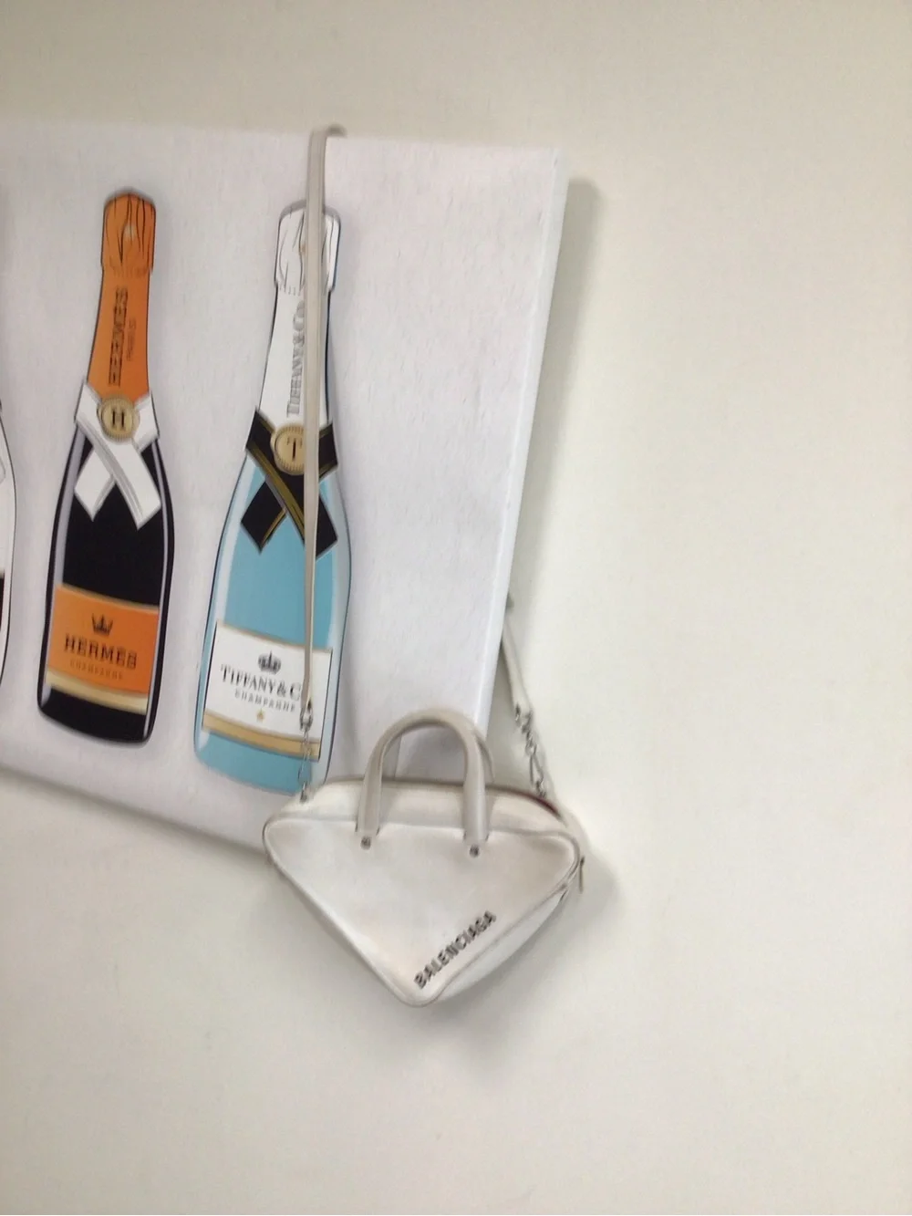 Balenciaga White handbags